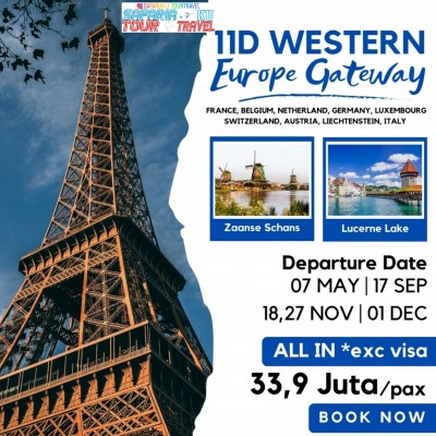 11D TOUR WEST EUROPE 2025
